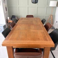 Dining table and sideboard