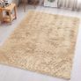 Rugs Living Room - Grey Area Rugs for Bedroom Anti Slip - Modern Super Soft Thick Pile Small Fluffy Shaggy Rug Non Shedding, 50cm x 80 cm MULTIPLE SIZES/COLOURS AVAILABLE (FREE POSTAGE) Image 6
