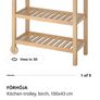 Wooden Island / Trolley (Birch Wood) Image 4