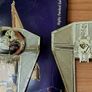 Vintage Star Wars Tie Interceptor Limited Edition Gold Tone Model Kit Amt Ertl 1995 Image 4