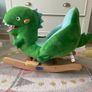 Wooden baby rocking horse (Peppa pig- George/dinosaur) Image 3