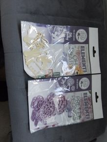 Elements emboss oh baby and pretty peonies