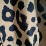 Long scarf shawl with animal print NEW black and beige Image 2