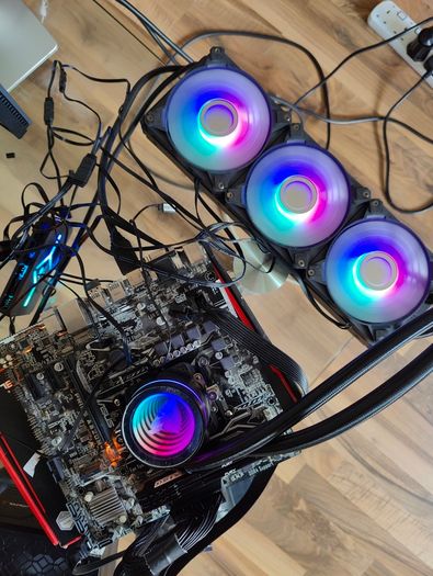 Tempest 360mm ARGB Liquid CPU Cooler Black