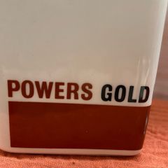 80s Arklow Pottery Powers Gold Label Water Jug