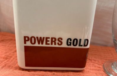 80s Arklow Pottery Powers Gold Label Water Jug