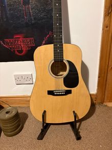 Squier by Fender dreadnought acoustic guitar