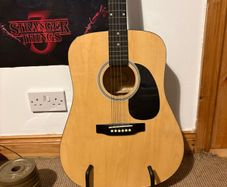 Squier by Fender dreadnought acoustic guitar