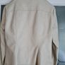 BNWT Cream PU leather jacket size L Image 2