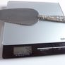 Sterling silver handled cake slice server king's pattern Image 7