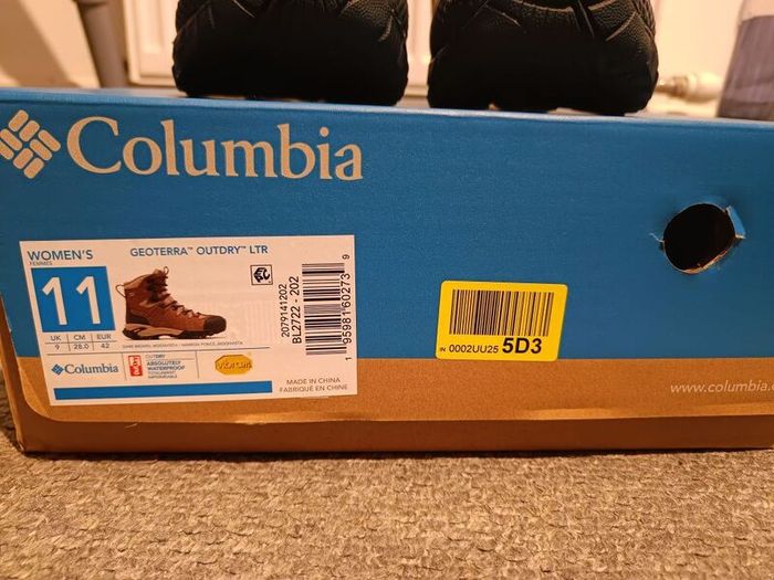 Columbia Geoterra Mountain shoes
