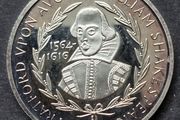 United Kingdom 1967 Medal - William Shakespeare BCS 6 Britannia Commemorative Society (41 Grams .999 Silver)