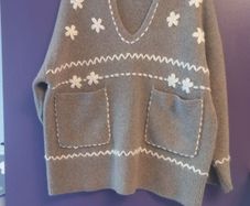 zara jumper.large nice detail
