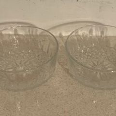 Vintage Arcoroc Dessert Bowls