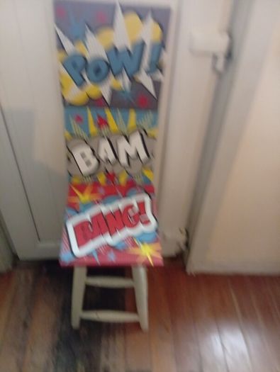 3 small canvasses