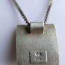 Vintage Sterling Silver 925 Chain & Pendant Necklace (length 16,5" - 8,83g) Image 5