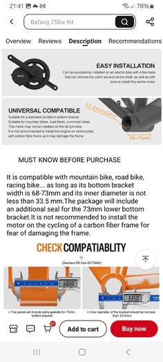 Bafang mid drive 36v 250w new kit and  24Amp  battery,  ebike kit