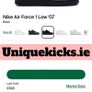 Nike Air Force 1 Low Classic Black Premium Image 5