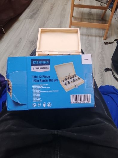 Router Bit Set 12 pieces