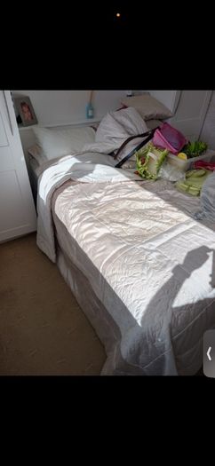 Free double bed