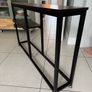 Black Console Table for Indoors - Metal Image 3
