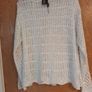 Casamia White  Lace  Style Jumper (2 Layers).   S L -16.  B.N.W.T. Image 2
