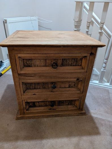 Vintage solid wood drawers
