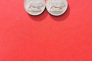 2 Irish 5p 1980/1990