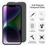 For iPhone 14 Plus Privacy Tempered Glass Anti Spy Screen Protector 9D New - FHT35IPTG Image 4