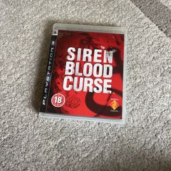 PS3 Game Siren Blood Curse