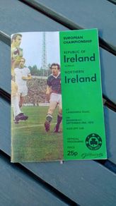 Ireland Soccer programme 1978