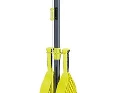 All Surface Tennis Ball Game Set, Swingball's Ultimate Outdoor Family Game for Ages 6+ to Adults, Real Tennis Ball and 2 Power Bats, Superior All Surface Base, Adjustable Height to 1.8M