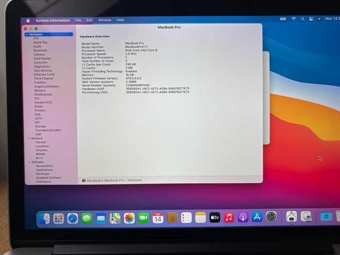 Apple MacBook Pro Retina 13.3 inch late-2013