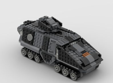 Lego Futuristic IFV Tank MOC(Instructions)