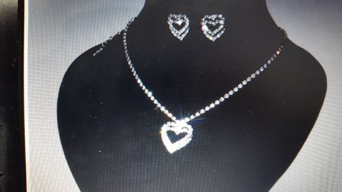 Bridal Necklace and matching Earrings ( DEBS )