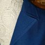 Classic Vintage 60s 70s navy dress Image 3