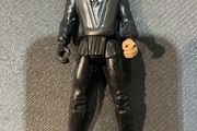 Vintage 1995 Star Wars Jedi LUKE SKYWALKER Black Vest Kenner Power of the Force LOOSE
