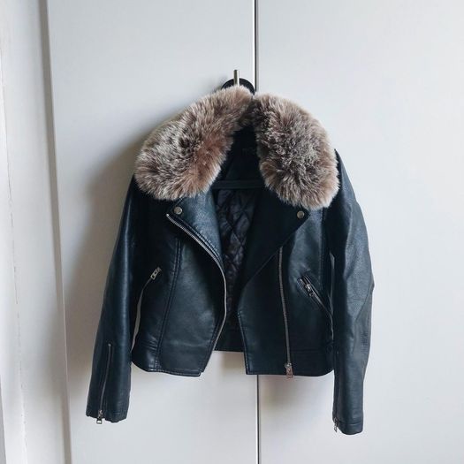 Topshop leather jacket(UK 4-6) RRP 65 euro