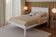 Lucy 4ft Small Double Bedframe in White