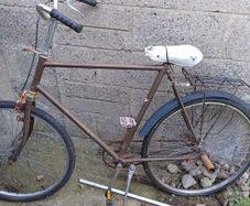 Old Dutch racing bike