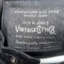 Jack & Jones, mens stylish black leather jacket Image 4