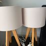 Tripod Night stand Lamps 50euros Image 3