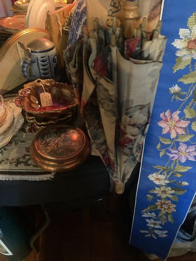Selection of vintage Danish tapestries
