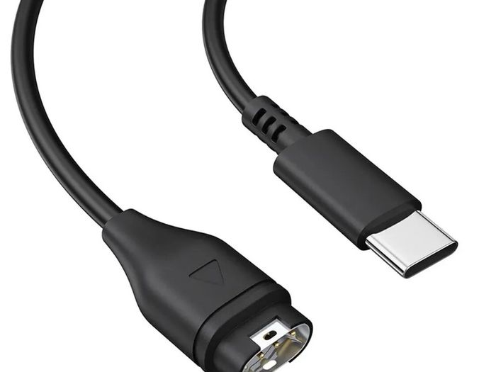 USB-C Charger Cable For Garmin Fenix 5 5S 7X 7 6S 6X Forerunner 935 Vivoactive 3