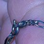 silver necklace with pendant Image 3