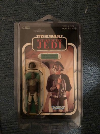 Vintage Star Wars Lando Skiff Guard Carded