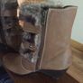 Tan fur ankle boots Image 4