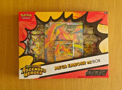 Pokemon TCG: Ascended Heroes Mega Emboar ex box