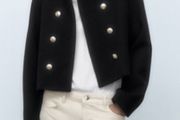 Zara Casual Double Breasted Pea Coat