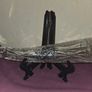 Vintage USSR Crystal Drinking Horn Image 3